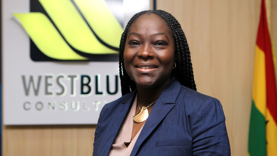 Valentina Sowu Mintah, CEO of Westblue Consulting