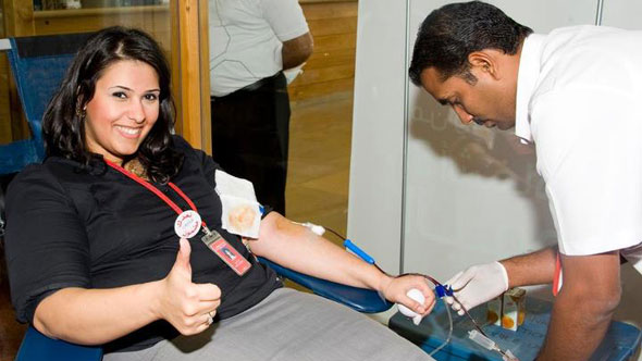 Donate blood and Give Life with Guld Bank Kuwait