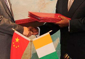 Relations of Cote d`Ivoire and China, foreign diplomatic relations