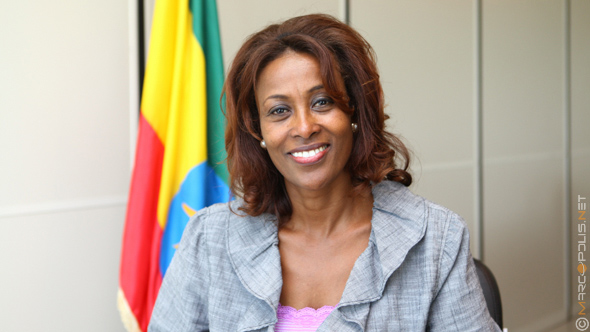 Meaza Ashenafi, Chairperson of Enat Bank