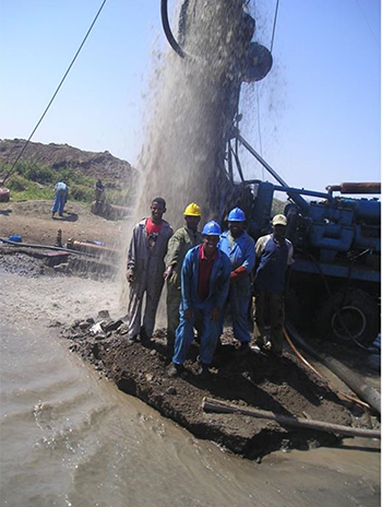 Water drilling works, Saba Engineering