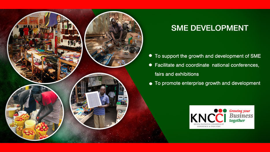 KNCCI offers support to SMEs in Kenya