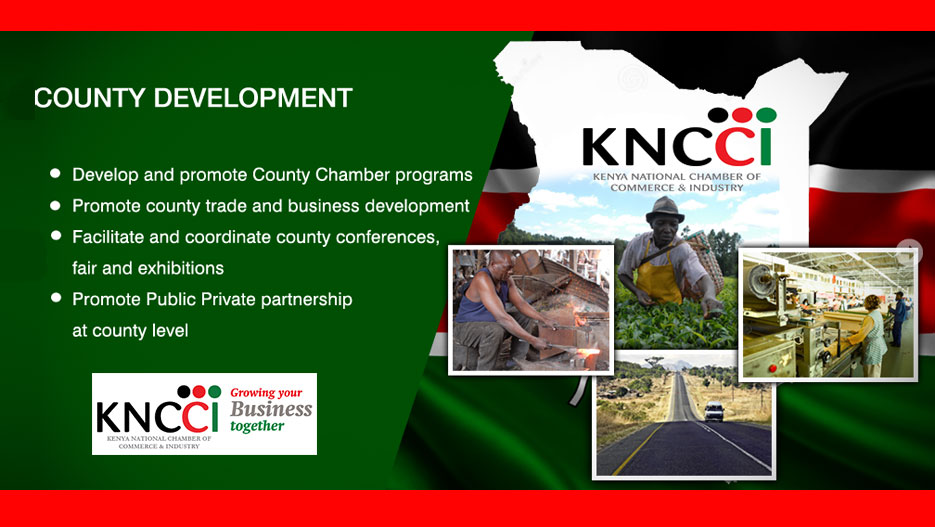 County development is one of KNCCI's priorities