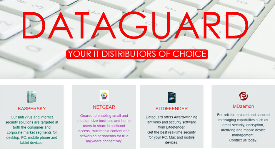 Dataguard: distributor of leading and global IT hardware and software
