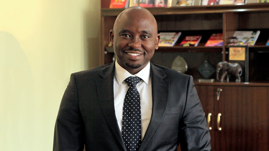Maxwell Wahome, Group Managing Director for Longhorn Publishers PLC