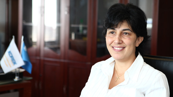 Ghada Gebara, CEO of Korek Telecom
