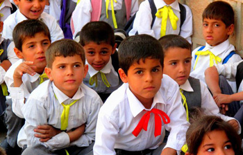 students in Kurdistan Region