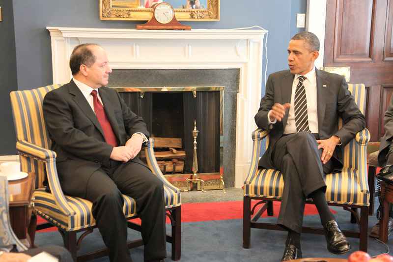 Obama and Barzani