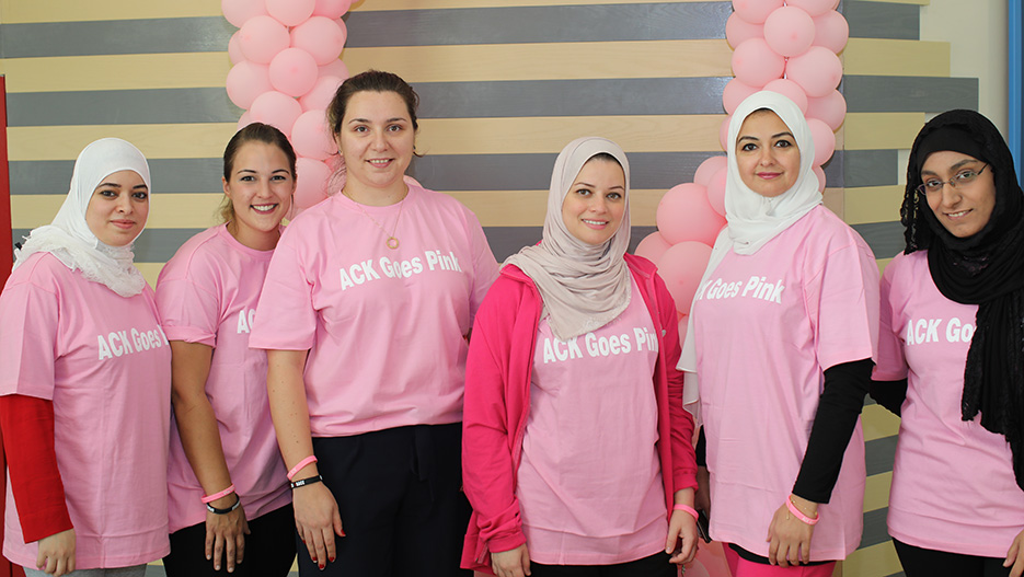Australian College of Kuwait (ACK) “Goes Pink” to Support Breast Cancer Awareness Month in Kuwait