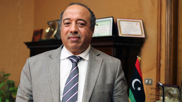 Ahmed Rajab is the General Manager of the Largest Bank in Libya