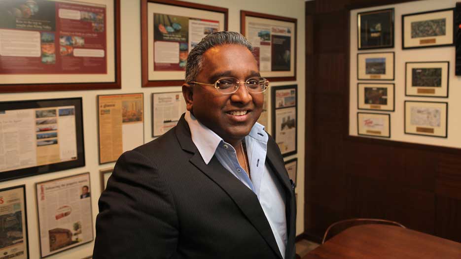  Previndran Singhe, CEO of Zerin Properties
