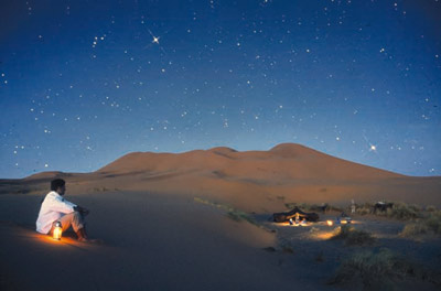 Morocco Desert Night