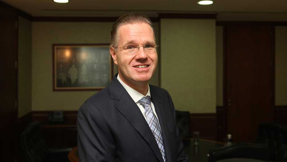 Dr. Bernd van Linder, Managing Director of Saudi Hollandi Bank