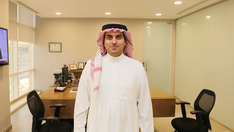 Naif Abdulmohsin Al-Baz, CEO of Deutsche Gulf Finance