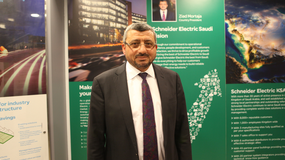 Ziad Mortaja, Country President of Schneider Electric 
