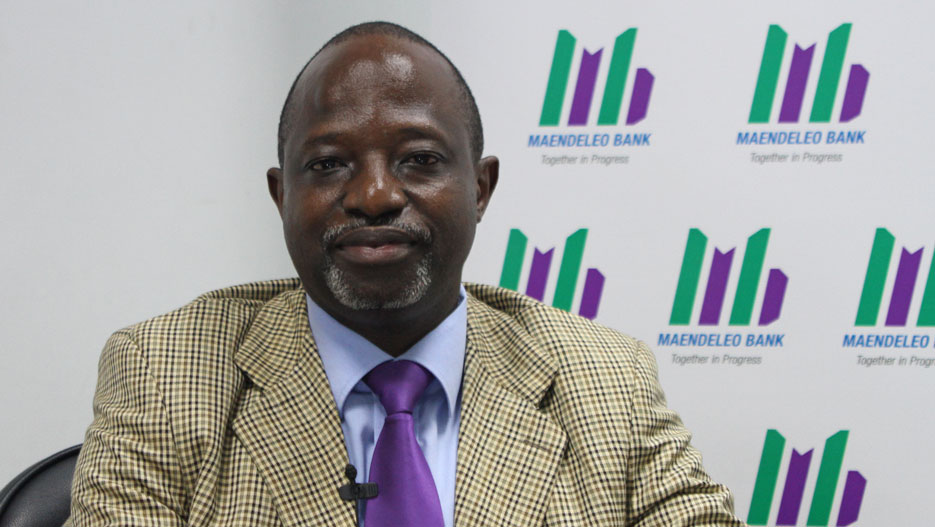 Ibrahim Mwangalaba, Managing Director of Maendeleo Bank