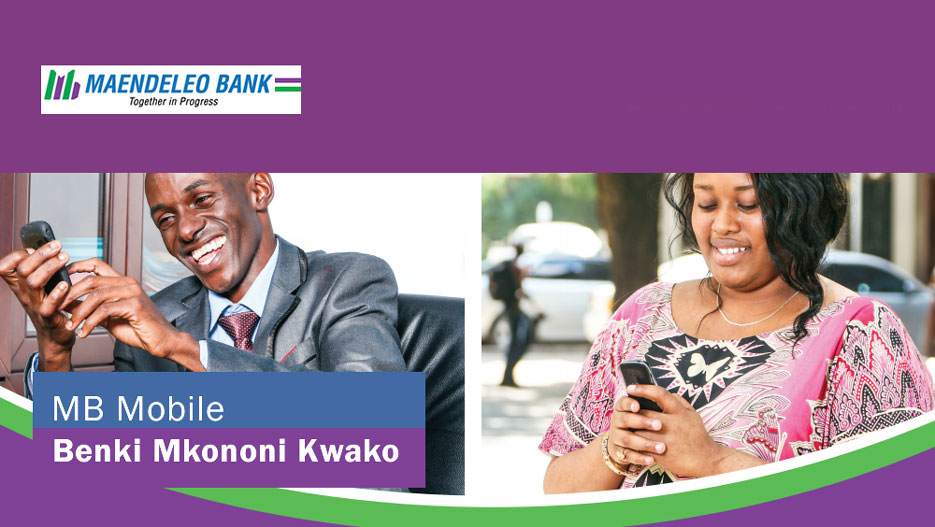 Maendeleo Bank has recently introduced mobile banking