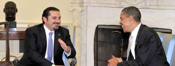 Saad Hariri with Barack Obama Saad Hariri with Barack Obama