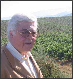Michel De Bustros, Owner and Chairman of Chateau Kefraya vineyard Michel De Bustros, Owner and Chairman of Chateau Kefraya vineyard