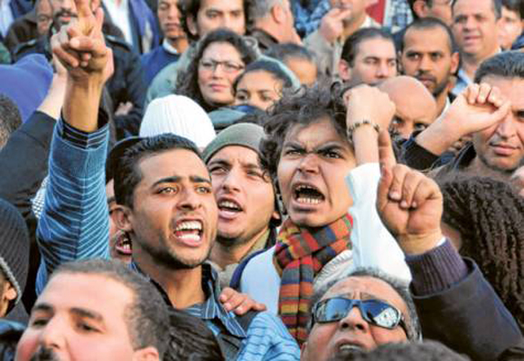 Where are the riots in Morocco?