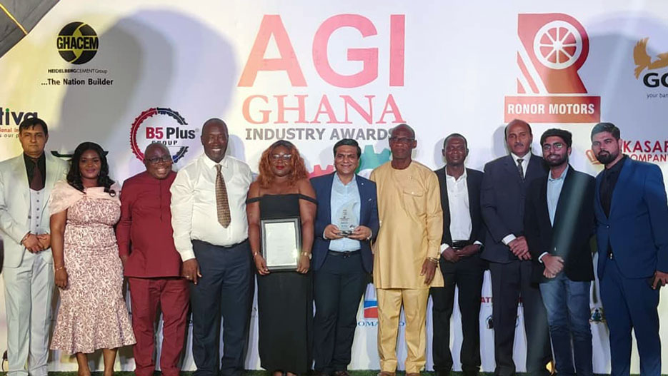 AGI Ghana Industry and Quality Awards: B5 Plus Honored as the Best Company in the Metal Sector