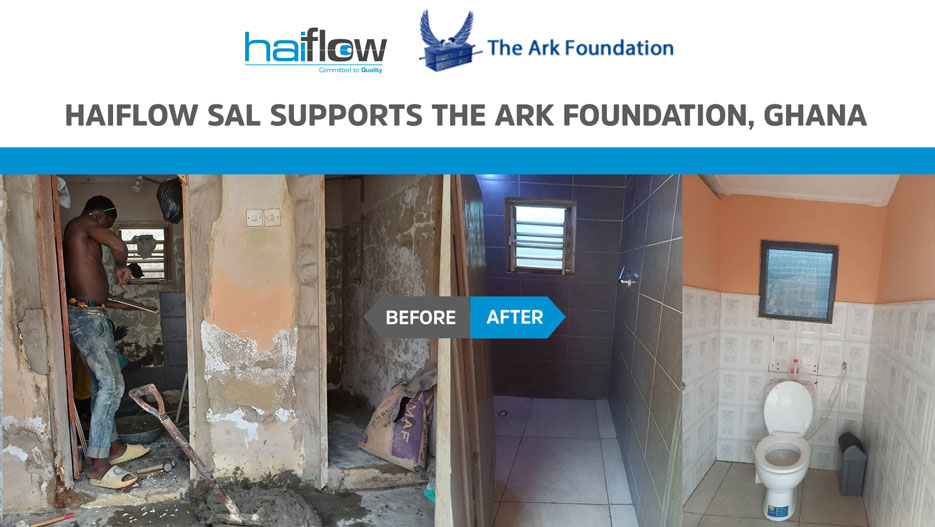 Haiflow Ghana Embarks on a Heartfelt Social Responsibility Initiative to Support ARK Foundation