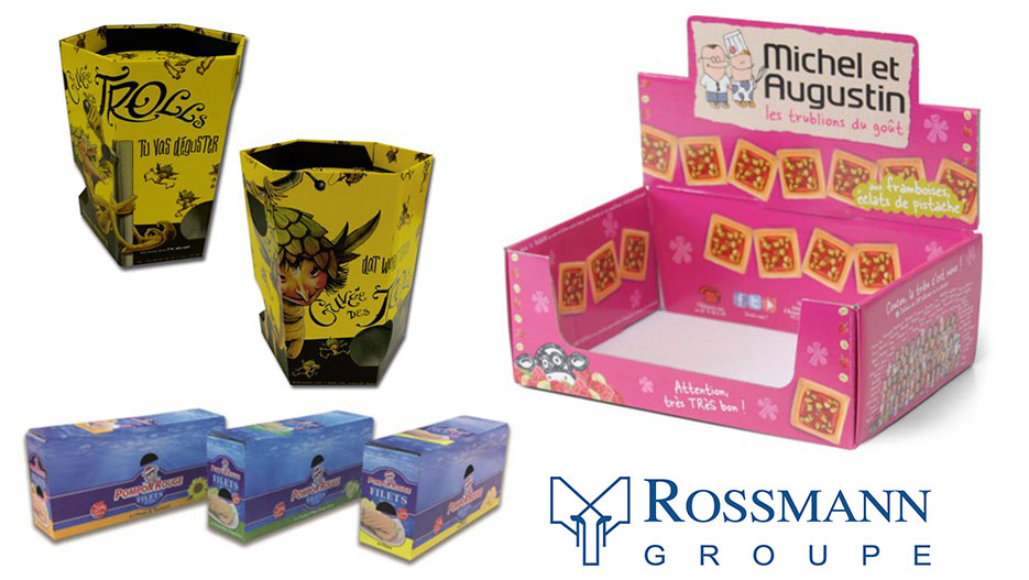 Shelf ready packaging solutions created by the Rossmann Group