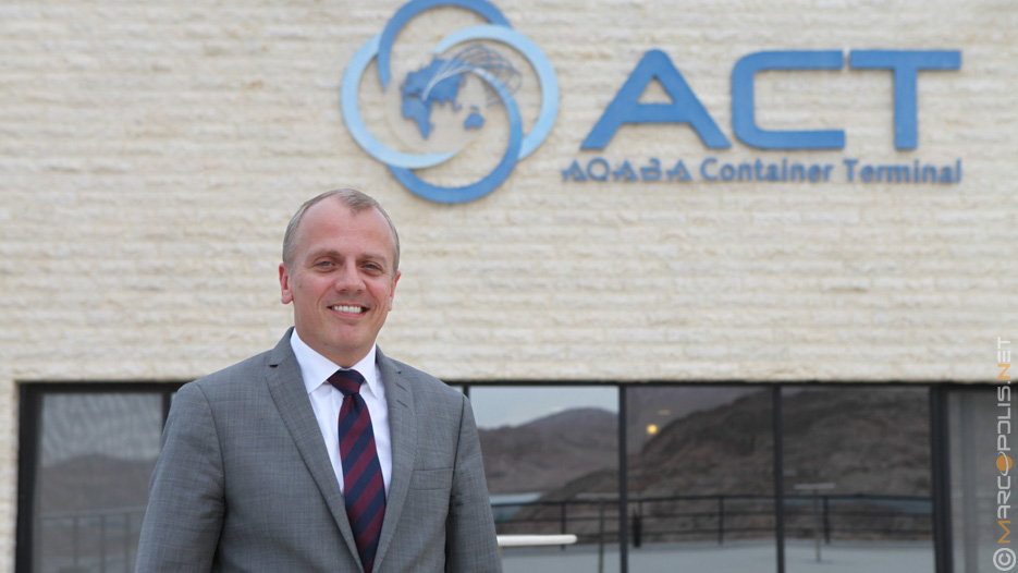 Jeppe Nymann Jensen, CEO of Aqaba Container Terminal (ACT)