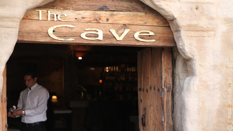The Cave Restaurant in Petra