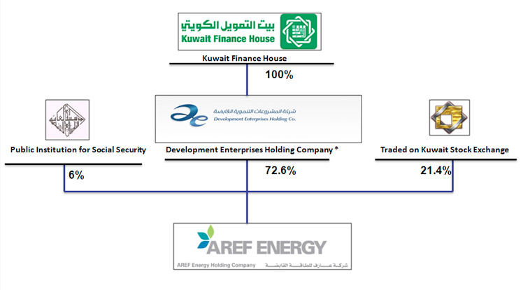 AREF Energy Shareholding Structure